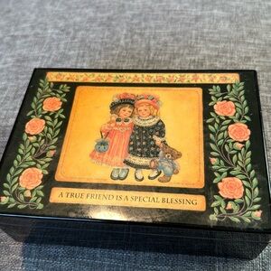 San Francisco Music Box Cherish The Thought A True Friend is A Special B…
